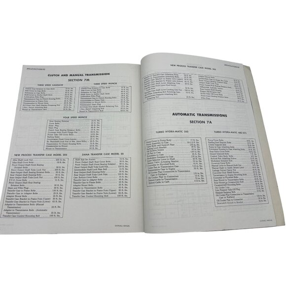 1974 Chevrolet Overhaul Manual ST-333-74 (Cars & Light Duty Trucks) Vintage - Picture 9 of 9